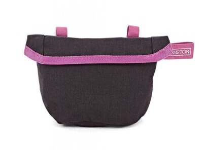 BROMPTON Saddle Pouch  Black / Berry Crush  click to zoom image