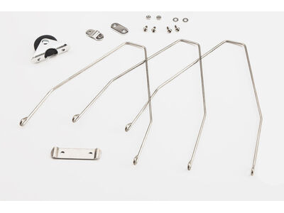 BROMPTON Rear Mudguard Stay Set (L-Type) With Roller 
