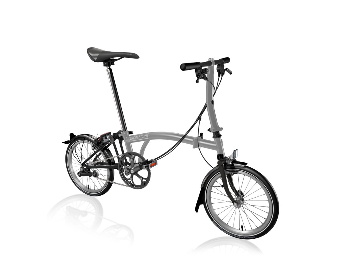 BROMPTON P-Line - 4 Speed - Low Handlebar click to zoom image