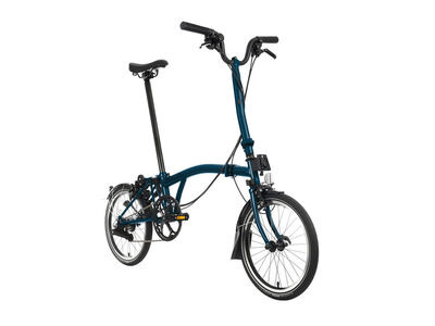 BROMPTON C Line Explore - High Ocean Blue  click to zoom image