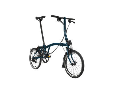 BROMPTON C Line Explore - Low Ocean Blue  click to zoom image