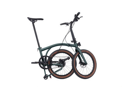 BROMPTON G Line 20" Wheel Medium Bar Forest Green  click to zoom image