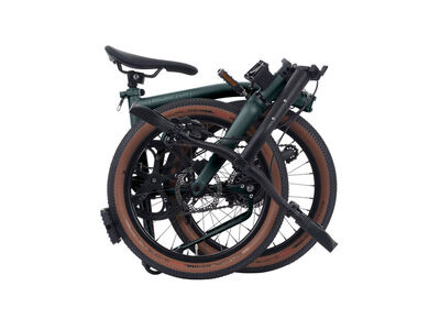 BROMPTON G Line 20" Wheel Large Bar Forest Green  click to zoom image