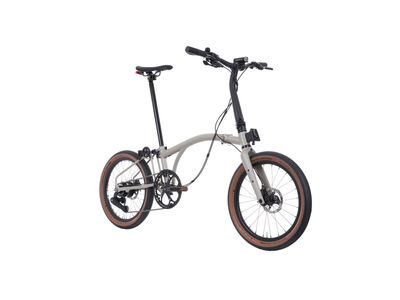 BROMPTON G Line 20" Wheel Medium Bar Traildust White  click to zoom image
