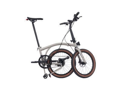 BROMPTON G Line 20" Wheel Large Bar Traildust White  click to zoom image