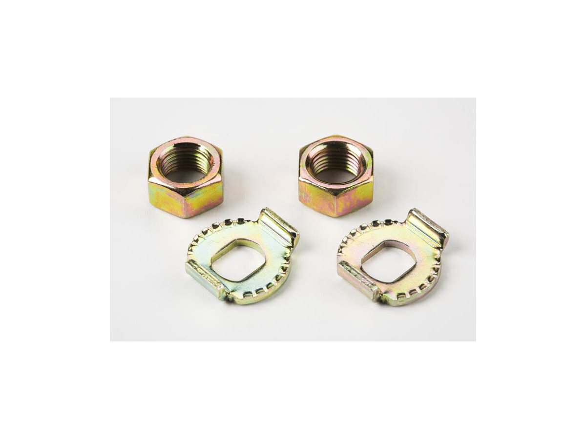 BROMPTON Sturmey Archer 3spd axle nuts & washers set click to zoom image