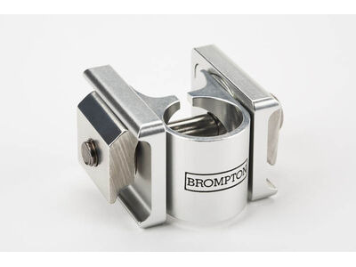 BROMPTON Pentaclip Saddle Clamp Silver