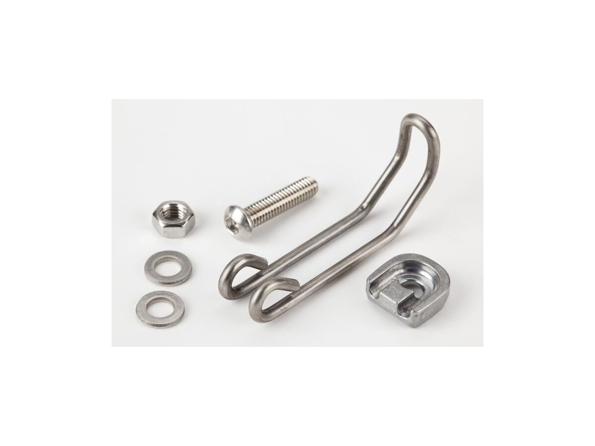 BROMPTON Wire form bracket and fittings for front dynamo lamp click to zoom image