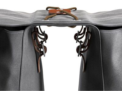 BROOKS Brick Lane Panniers 30L Grey  click to zoom image