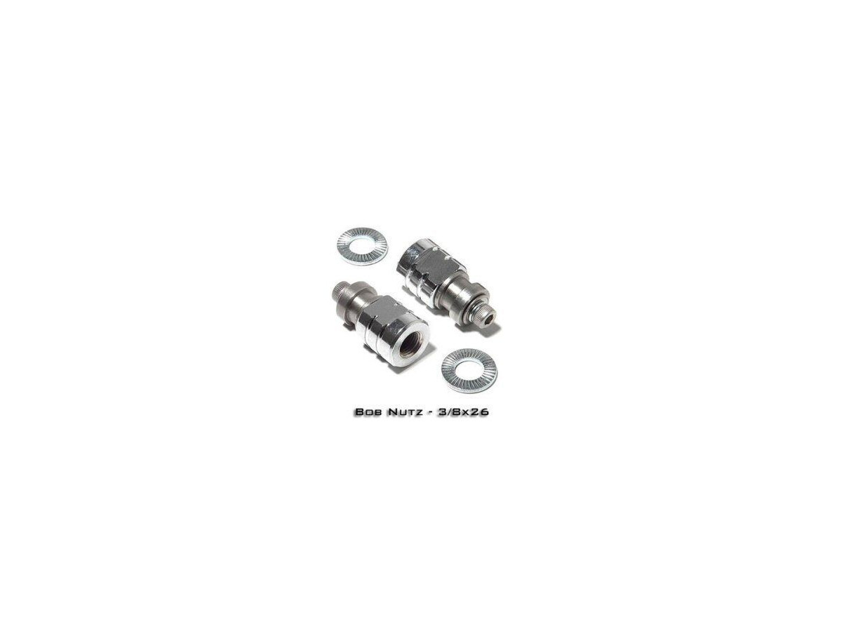 BOB Wheel Nuts For 3/8 x 26 (Shimano Nexus) click to zoom image