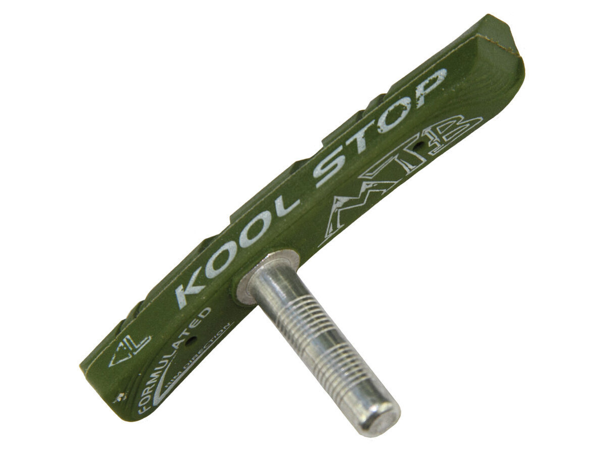 Kool Stop MTB Contoured Green (Ceramic) click to zoom image