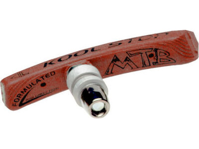 Kool Stop MTB Contoured Threaded Salmon (Wet &amp; Muddy)