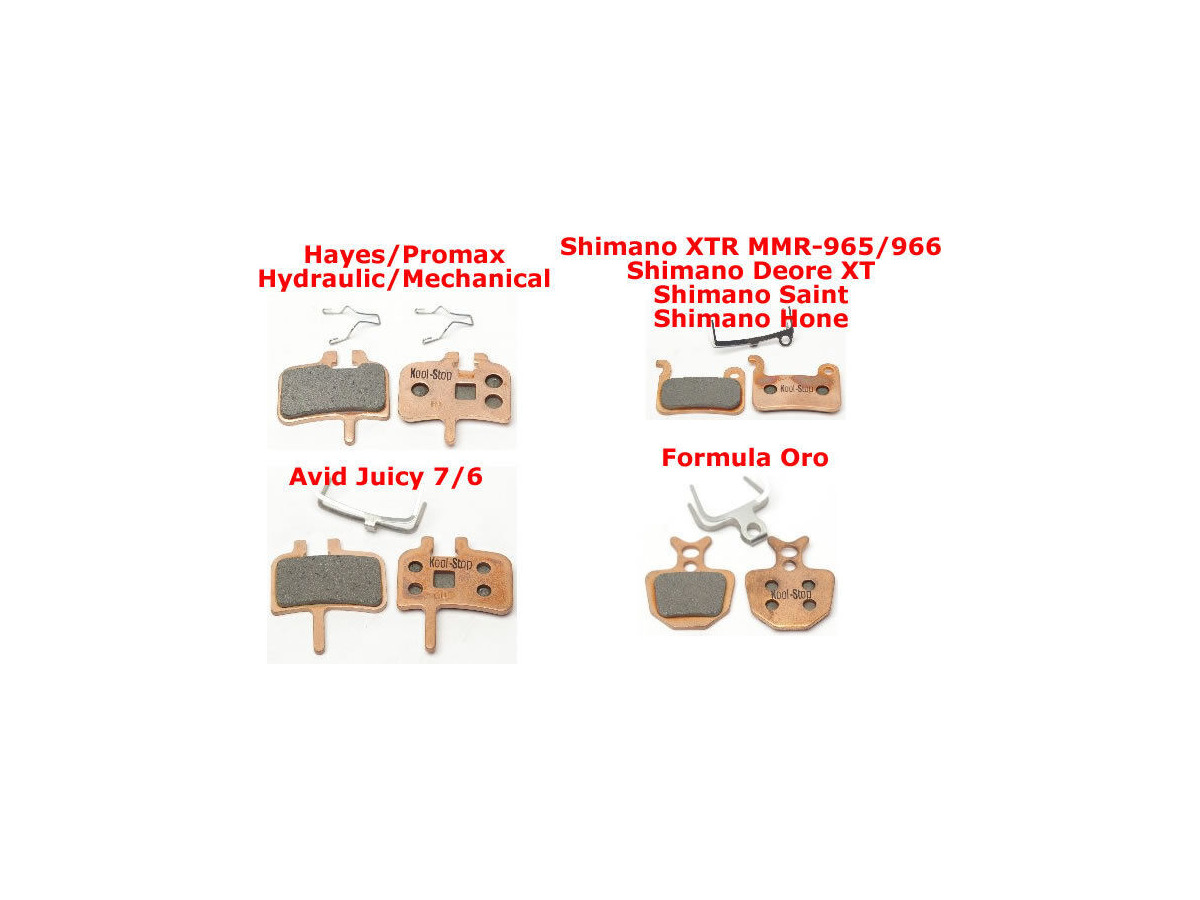 Kool Stop Sintered Discs For Various Brakes click to zoom image