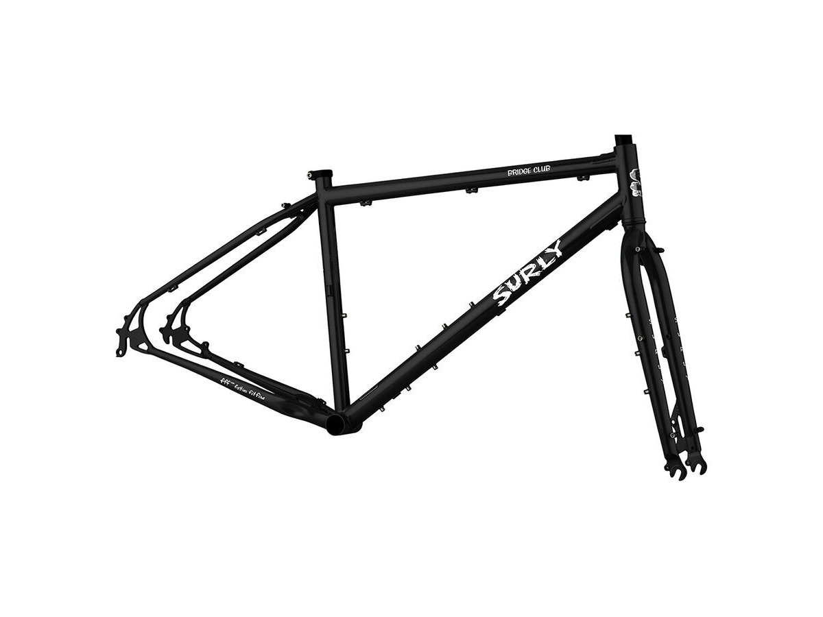 SURLY Bridge Club Frameset Utility MTB, Butted 4130 Cr-Mo inc Cr-Mo Fork. 138mm DO click to zoom image