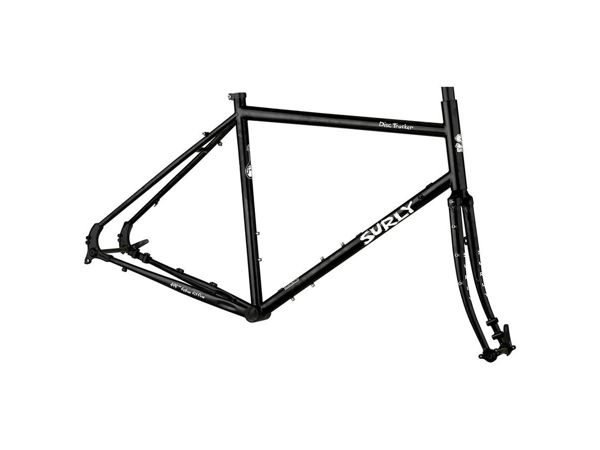 SURLY DiscTrucker Frameset 26" Wheel Black click to zoom image