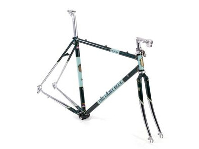 THE LIGHT BLUE St Johns Frameset Green/Chrome 53cm Green/Chrome  click to zoom image