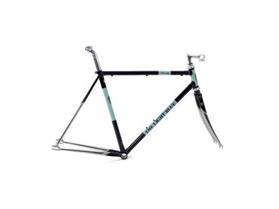 THE LIGHT BLUE Trinity Track Frameset Dark Blue 53cm Dark Blue  click to zoom image