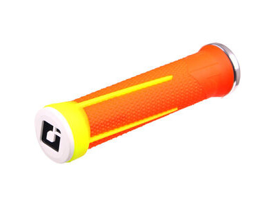 ODI AG1 MTB Lock On 135mm 135 mm Orange / Yellow click to zoom image