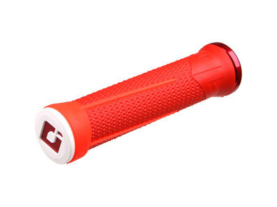 ODI AG1 MTB Lock On 135mm 135 mm Red click to zoom image
