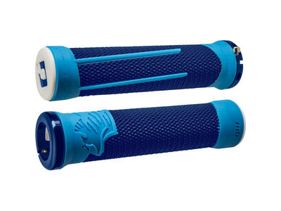ODI AG2 v2.1 MTB Lock On 135mm 135 mm Blue click to zoom image
