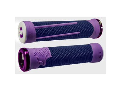 ODI AG2 v2.1 MTB Lock On 135mm 135 mm Blue / Purple click to zoom image