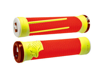 ODI AG2 v2.1 MTB Lock On 135mm 135 mm Orange click to zoom image