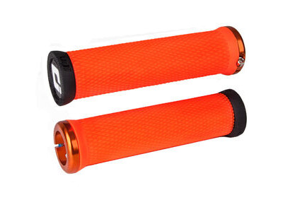 ODI Elite Motion MTB Lock On 130mm 130 mm Orange click to zoom image
