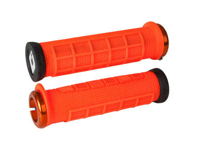ODI Elite Pro MTB Lock On 130mm 130 mm Orange click to zoom image
