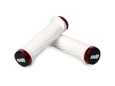 ODI Troy Lee Designs MTB Lock On 130mm 130 mm White click to zoom image