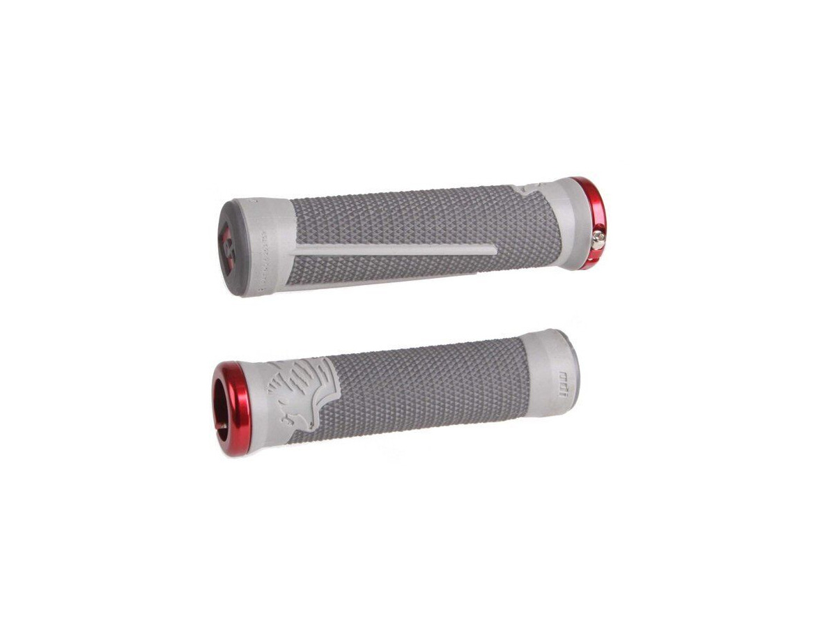 ODI AG2 v2.1 MTB Lock On Grips 135mm - Graphite / Grey click to zoom image