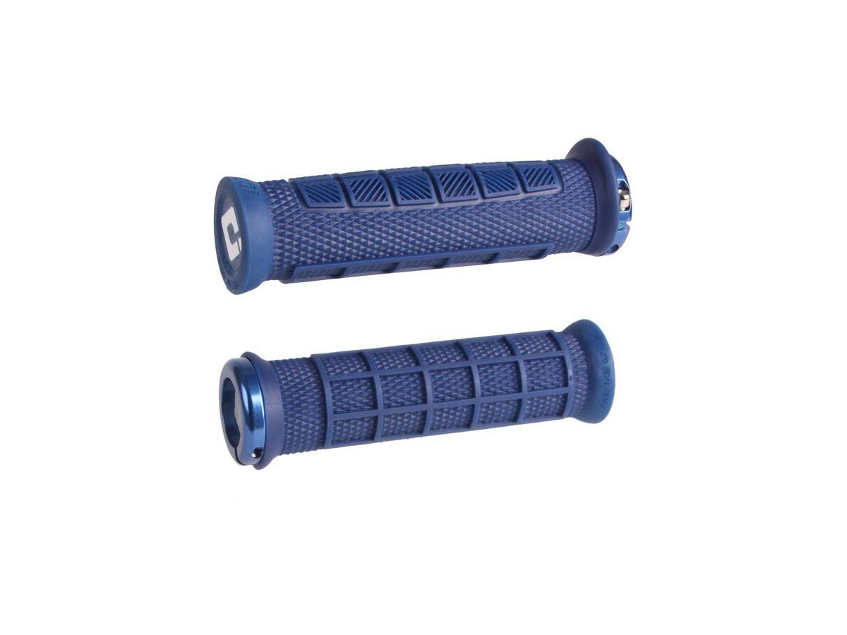 ODI Elite Pro MTB Lock On Grips 130mm - Navy Blue click to zoom image
