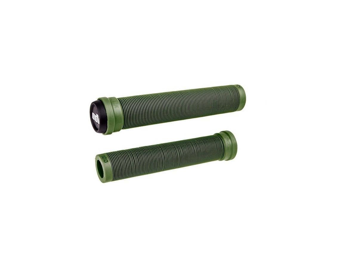 ODI Longneck SLX BMX / Scooter Grips 160mm - Army Green click to zoom image