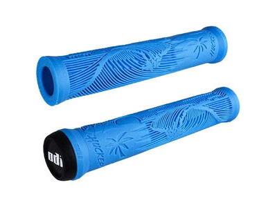 ODI Hucker BMX Grips NO Flange 160mm - Light Blue