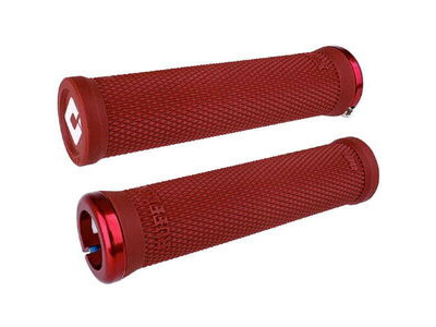 ODI Ruffian v2.1 MTB Lock On Grips 135mm - Dark Red 