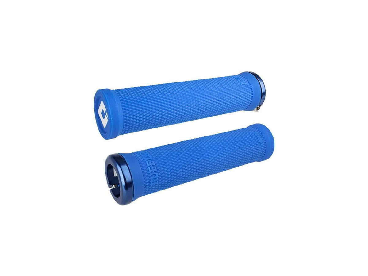 ODI Ruffian v2.1 MTB Lock On Grips 135mm - Medium Blue click to zoom image