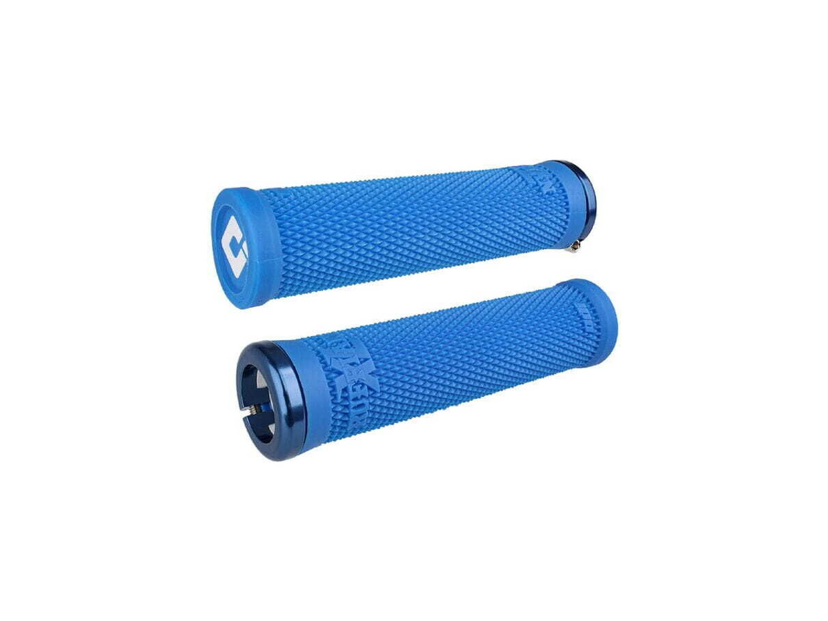 ODI Ruffian XL v2.1 MTB Lock On Grips 135mm - Medium Blue click to zoom image