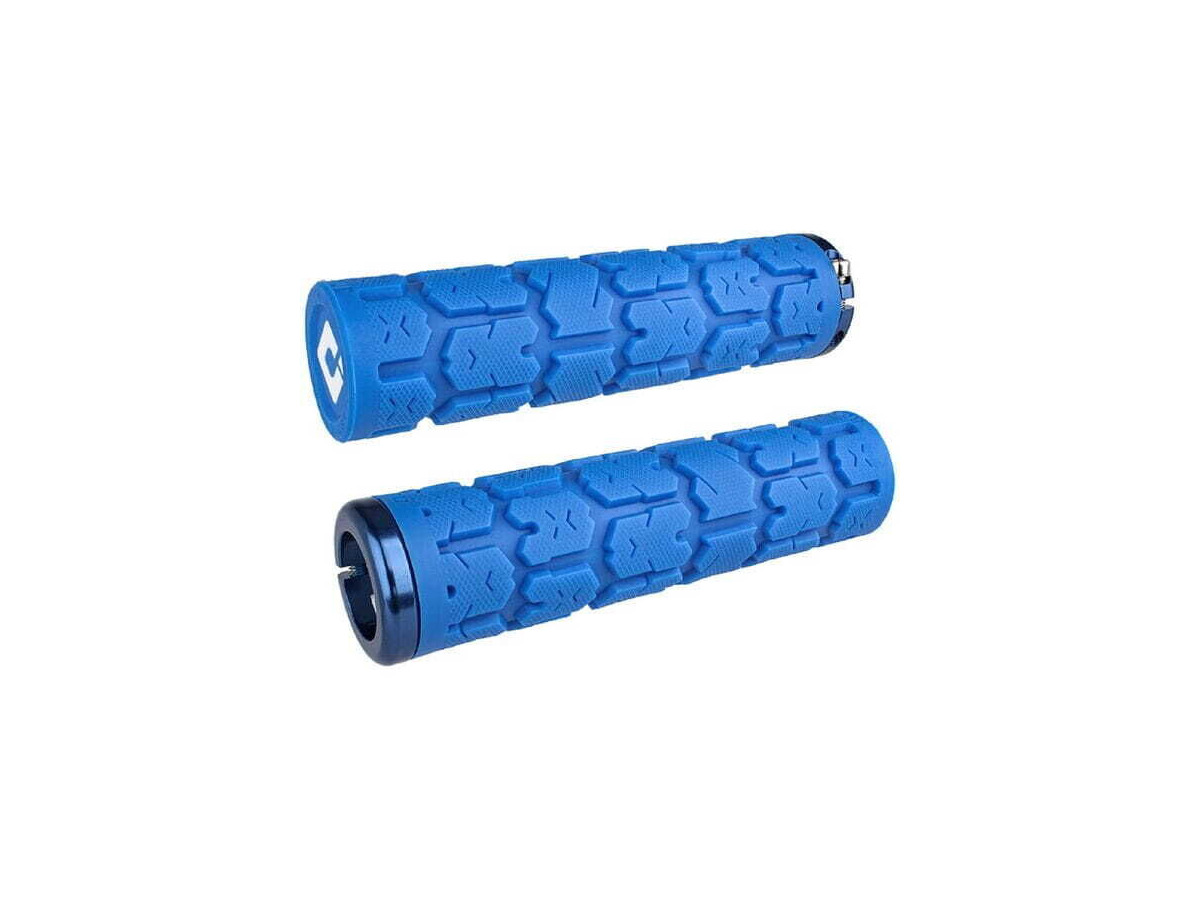 ODI Rogue v2.1 MTB Lock On Grips 135mm - Medium Blue click to zoom image