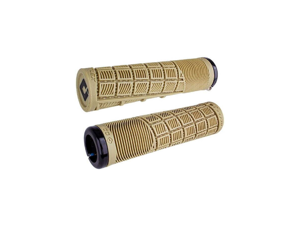 ODI Reflex XL MTB Lock On Grips 135mm - Tan click to zoom image