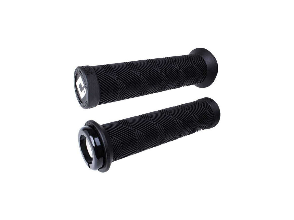 ODI Tangent Contour MTB Lock On Grips 135mm - Black click to zoom image