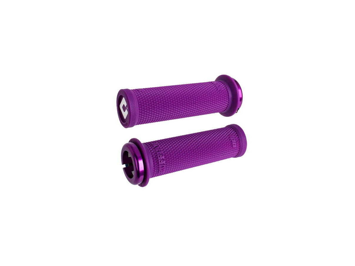ODI Ruffian Mini BMX Lock On Grips 110mm - Purple click to zoom image