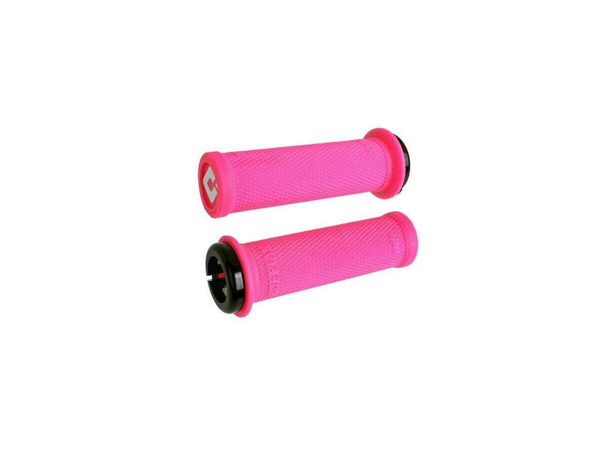 ODI Ruffian Mini BMX Lock On Grips 110mm - Pink click to zoom image
