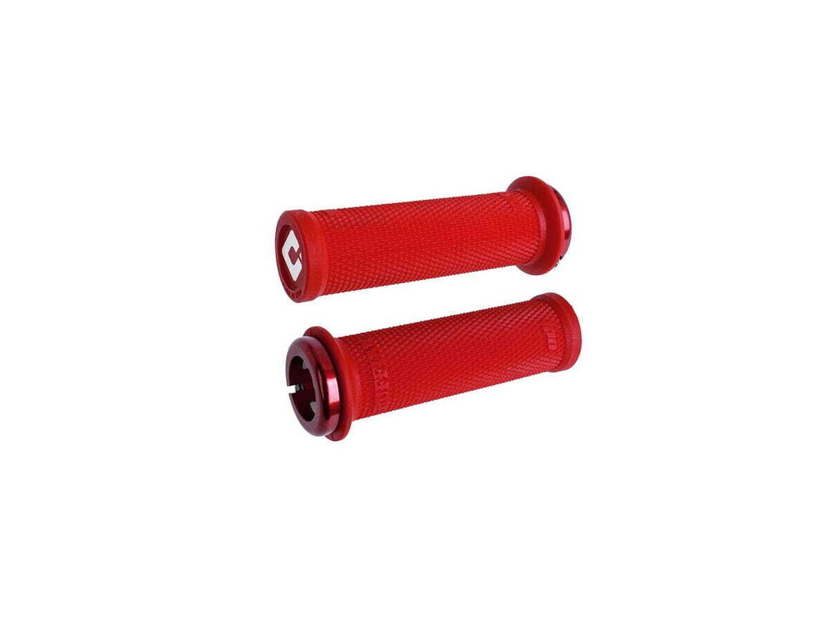ODI Ruffian Mini BMX Lock On Grips 110mm - Red click to zoom image