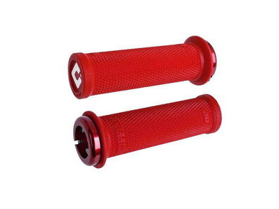 ODI Ruffian Mini BMX Lock On Grips 110mm - Red 