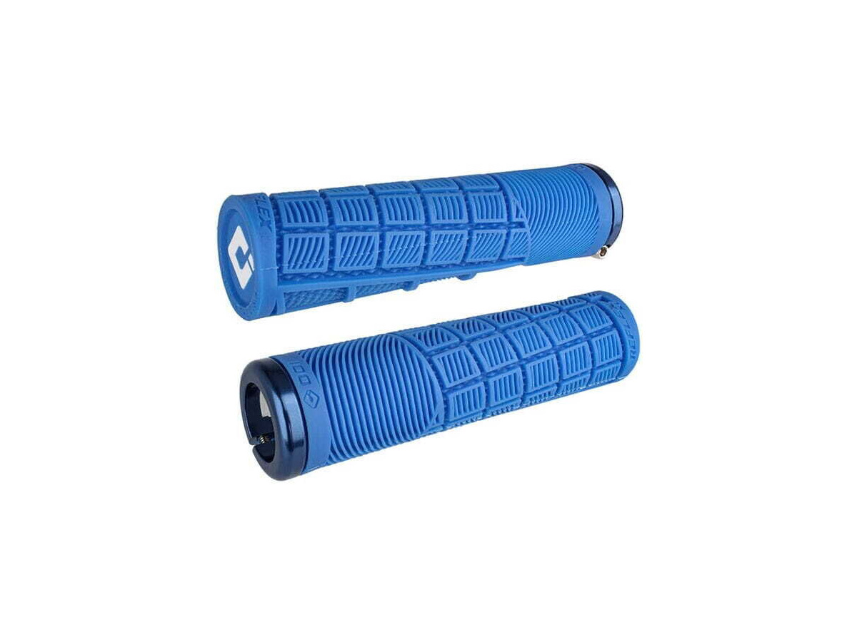 ODI Reflex XL MTB Lock On Grips 135mm - Blue click to zoom image