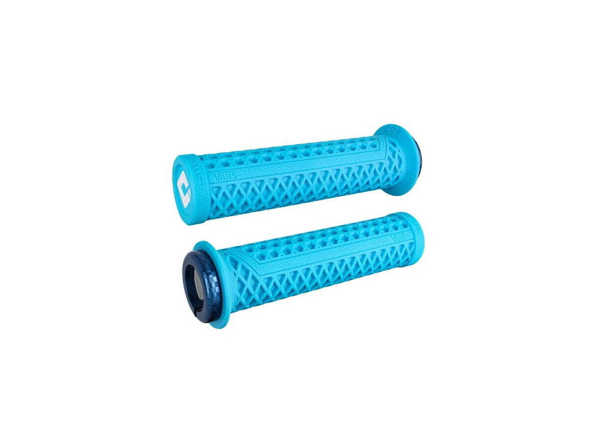ODI Vans v2.1 MTB Lock On Grips 135mm - Blue click to zoom image