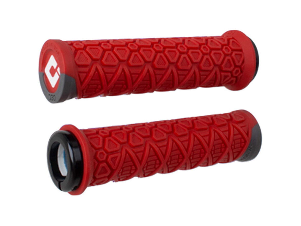ODI Vanquish MTB LkOn Grps 135mm Red/Graph click to zoom image