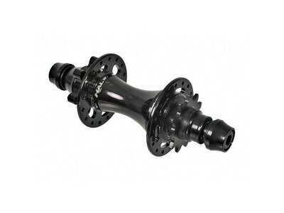 HALO DJD Supa Drive Rear Hub 36H Black  click to zoom image