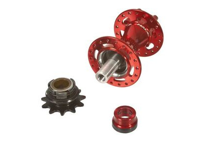 HALO DJD Supa Drive Rear Hub 36H Red  click to zoom image