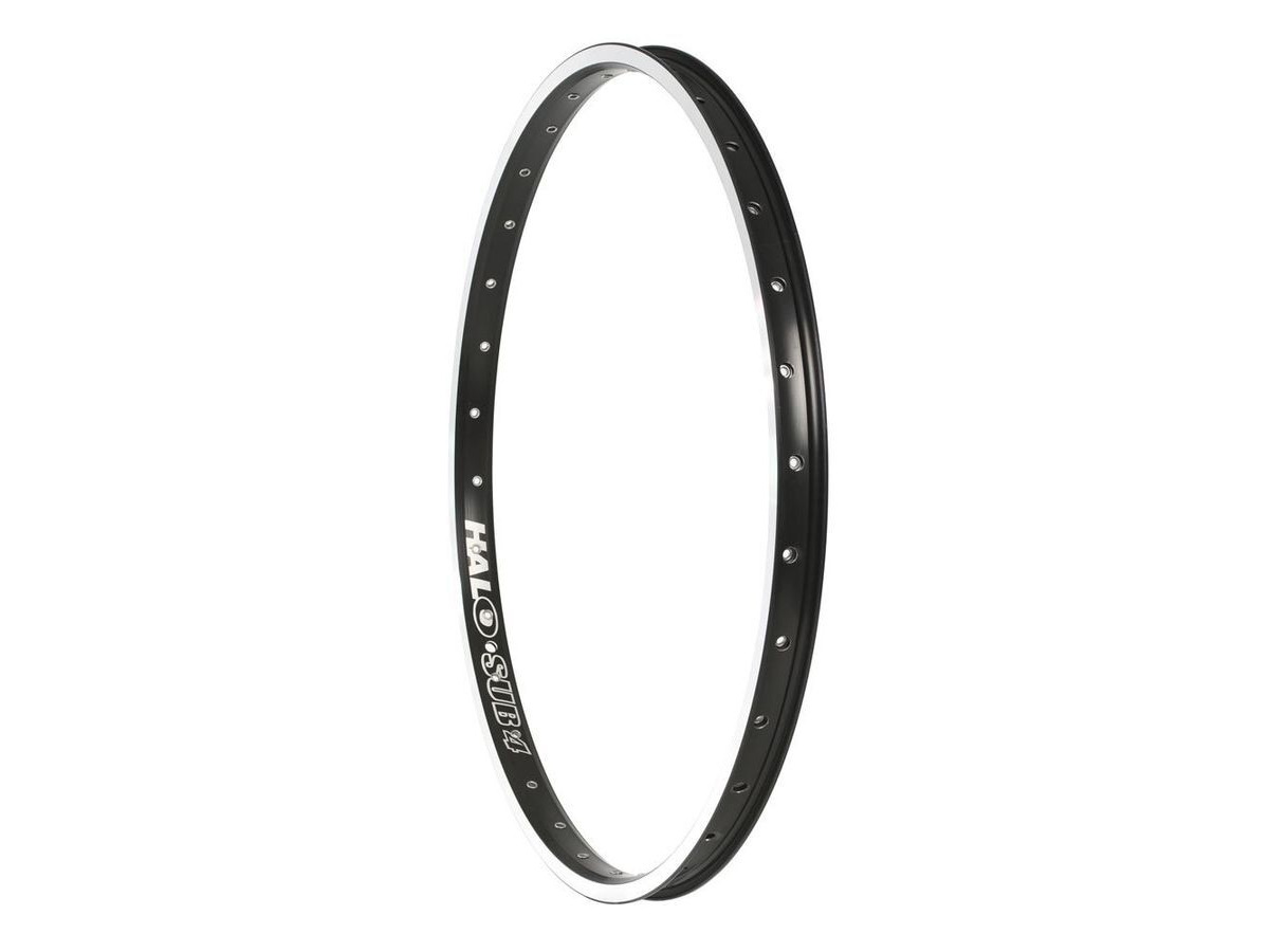 HALO Sub-4 24" Racing Rim Black Machined click to zoom image