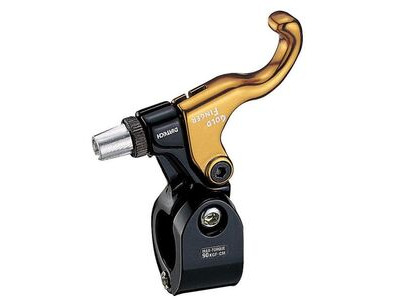 Dia-Compe Gold Finger Lever LH 22.2/25.4mm Black/Gold  click to zoom image